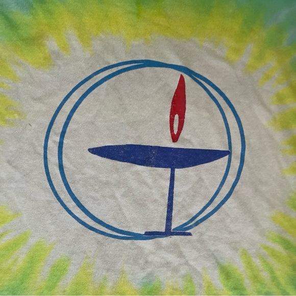 Vintage oversized slouchy tie dye t shirt indie sleaze grunge style unisex XL - Picture 13 of 13